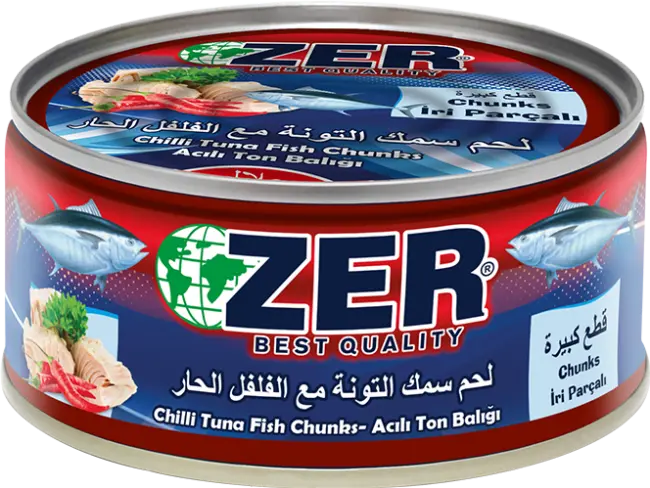 Zor Tuna Fish Chunks Chilli 24x160gm (10+1Free)