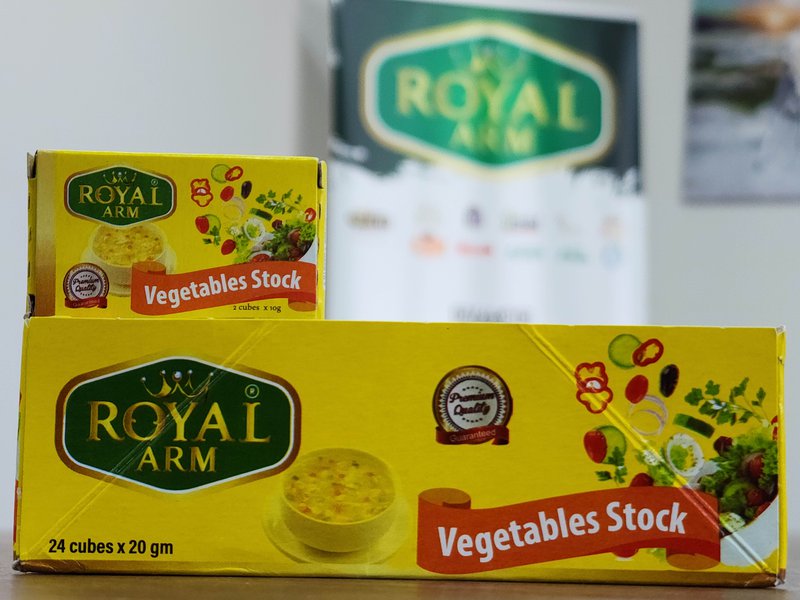 VEGETABLE STOCK CUBES 24X24X20 GM