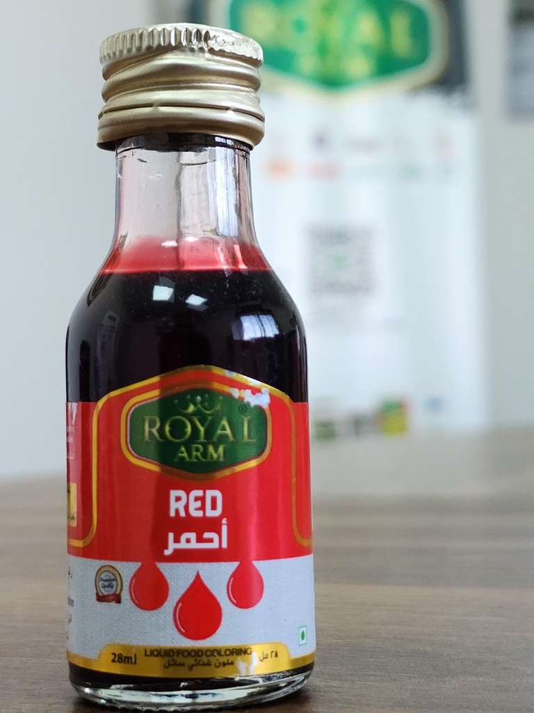 RED FOOD COLOUR LIQUID 12X12X28 ML