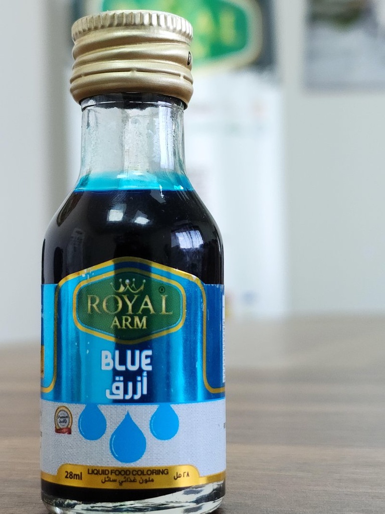 BLUE FOOD COLOUR LIQUID 12X12X28 ML