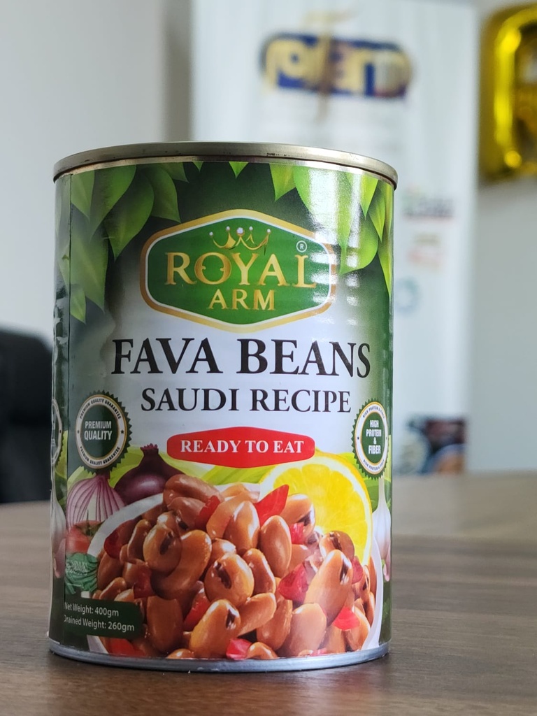 FAVA BEANS WITH SAUDI RECIPE 24X400 GM