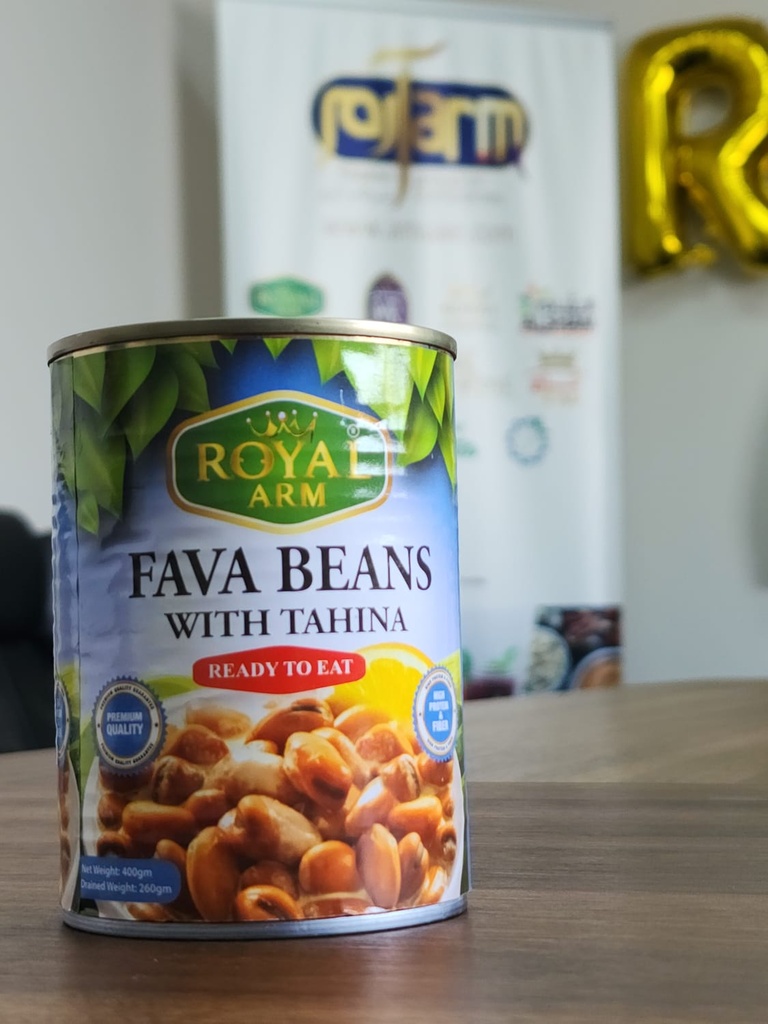 FAVA BEANS WITH TAHINA 24X400 GM