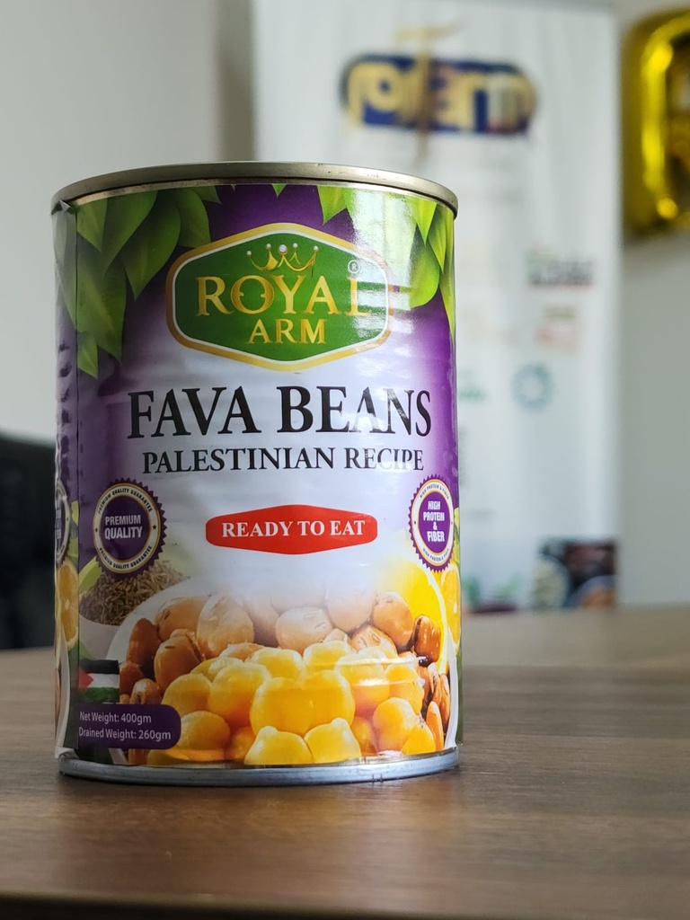 FAVA BEANS WITH PALESTINIAN RECIPE 24X400 GM