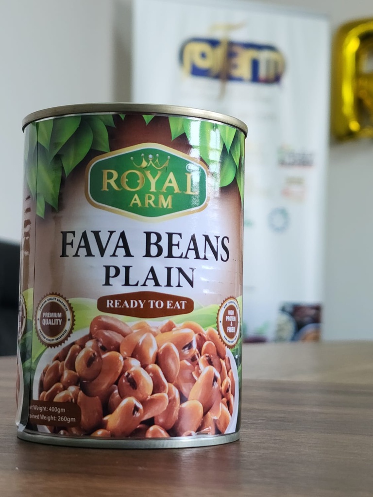 FAVA BEANS PLAIN 24X400 GM