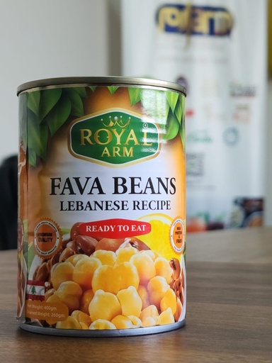 FAVA BEANS WITH LEBANESE RECIPE 24X400 GM