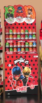 Miraculous Chiko Surprise Egg 128x20gm (Floor Display)