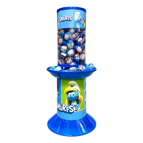 Smurfs Surprise Crystal Egg 260x16gm (Gravity Feeder Floor Stand)